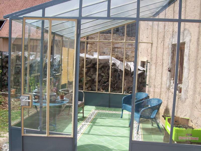 Fabrication d'une serre à l'ancienne sur mesure à Niederhergheim près de Strasbourg